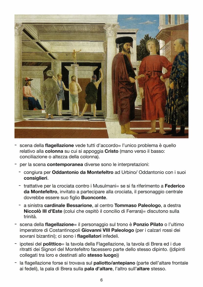 Piero della Francesca
Vita
una caratteristica degli artisti rinascimentali è che sono anche trattatisti
(Brunelleschi aveva tentato con la d