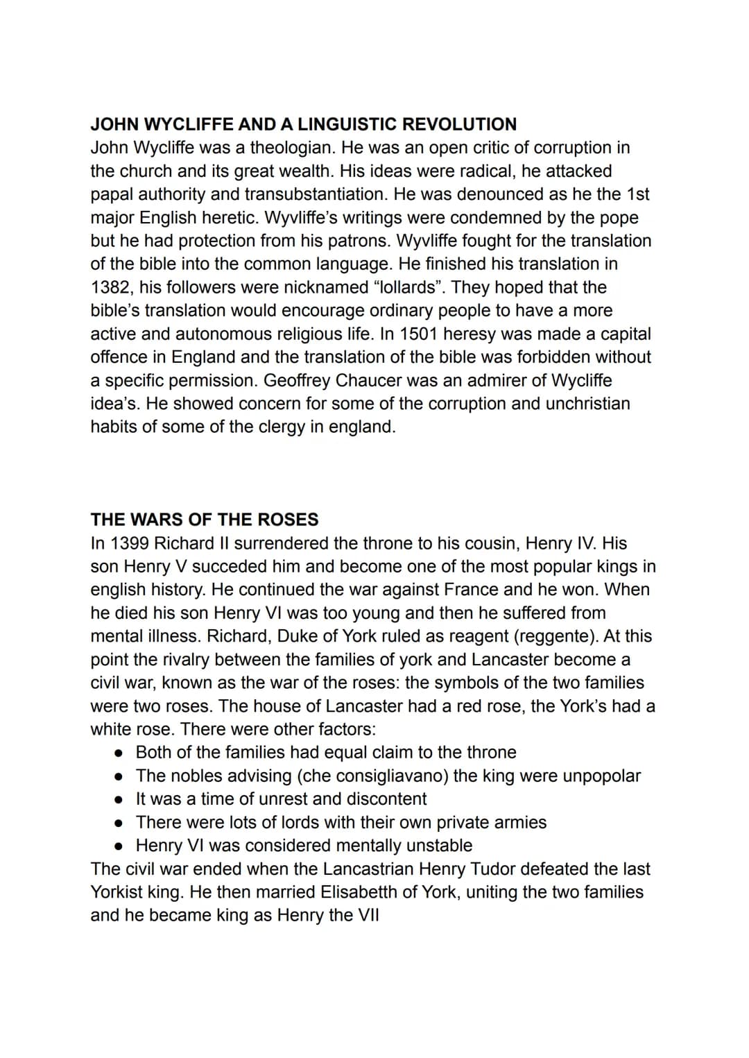 KING JOHN AND MAGNA CARTA
Richard I went for the third crusade in 1190 and when he died his brother
John became king. John had two nicknames