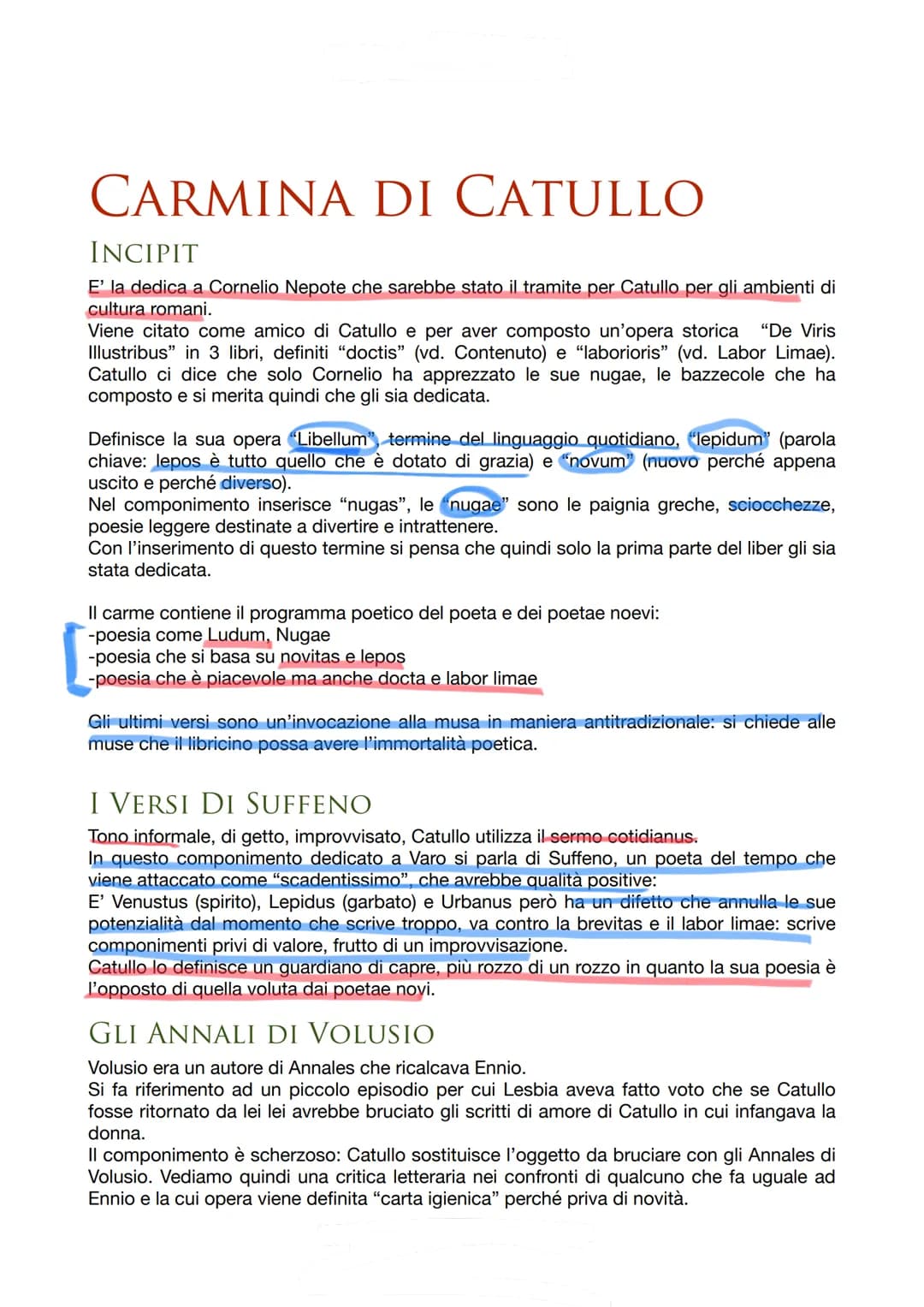 LATINO -
LA LETTERATURA
-
INTRODUZIONE
Dopo Plauto e Terenzio il teatro va incontro ad un declino "stabile", per trovare una novità
dobbiamo