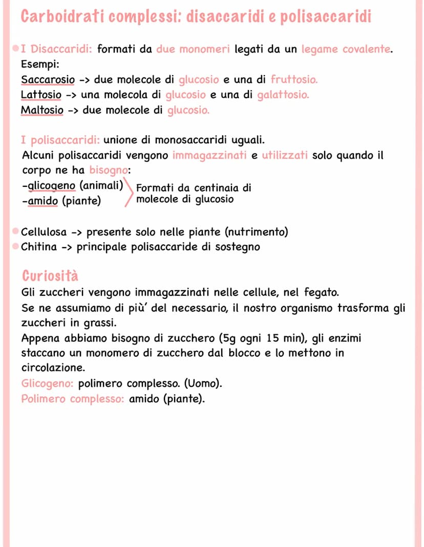 Carboidrati
O Carboidrati, detti anche “zuccheri" o "glucidi" -> riserva d'energia.
Formula chimica di un carboidrato -> CH20.
Carboidrati s