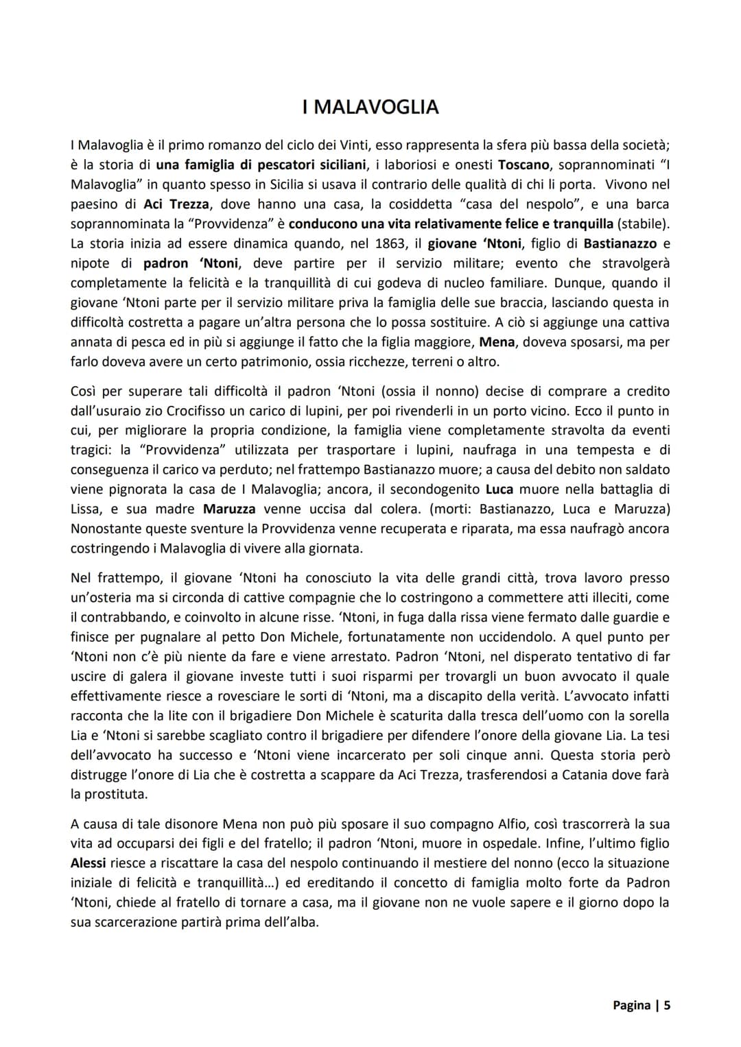 LA VITA DI GIOVANNI VERGA
Giovanni Verga nacque a Catania nel 1840, da una famiglia di agiati proprietari terrieri, con
ascendenze nobiliari