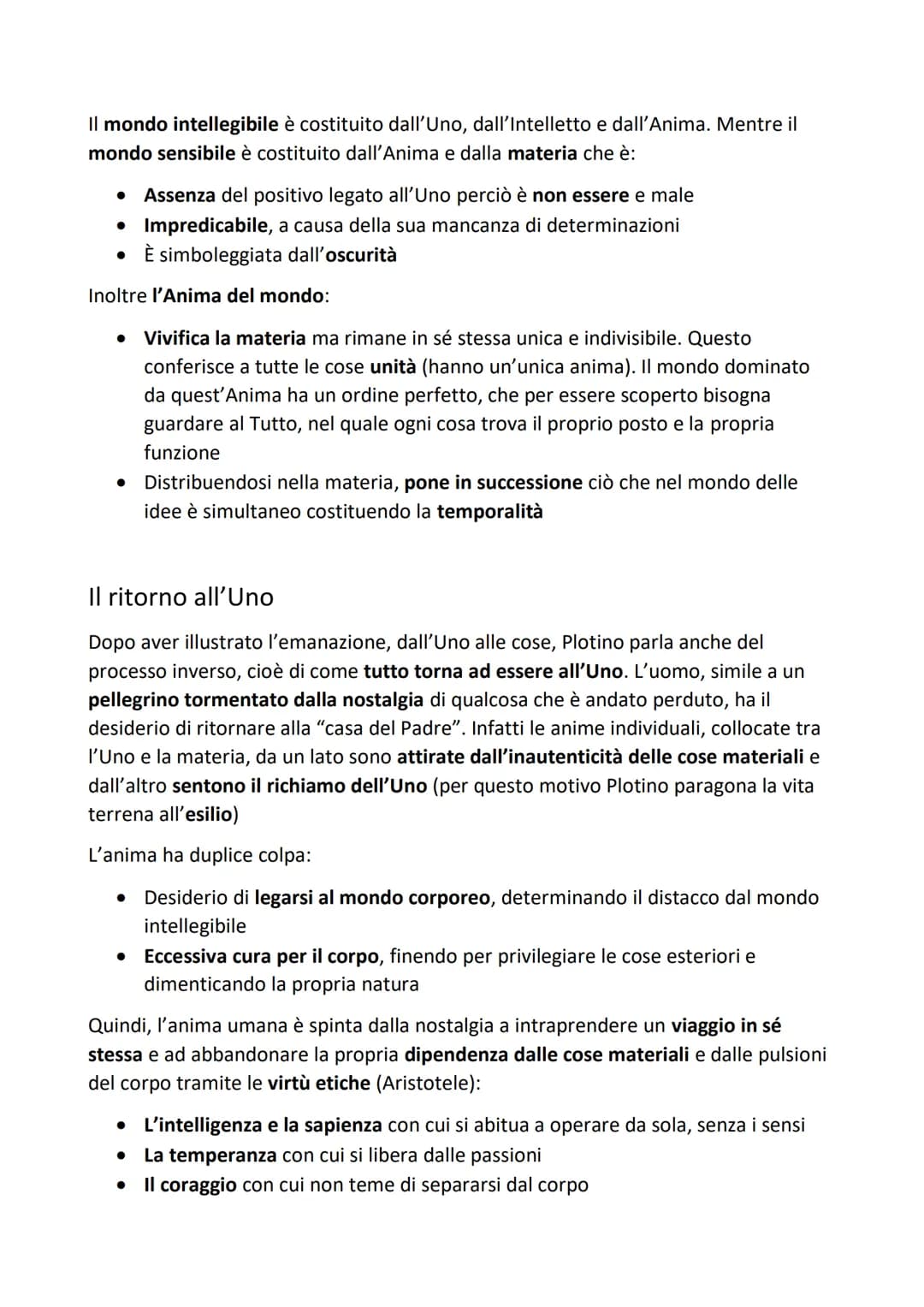 Plotino e patristica
Plotino e il neoplatonismo
Il neoplatonismo è l'ultima manifestazione del platonismo del mondo antico, anche
se questa 