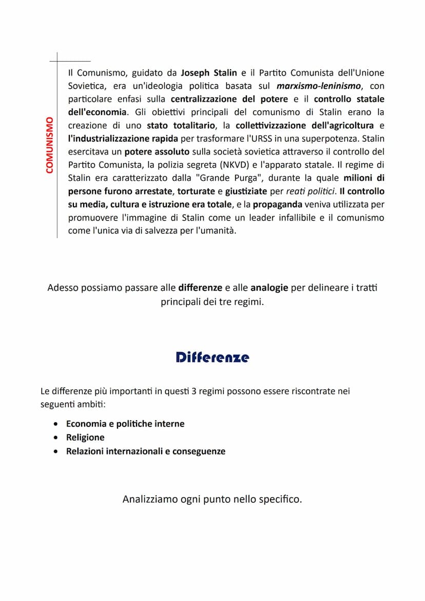 STORIA - Elaborato di
FASCISMO
- 5Bsa
Le tre grandi dittature del novecento:
FASCISMO-NAZISMO - COMUNISMO
Analizziamo le principali caratter
