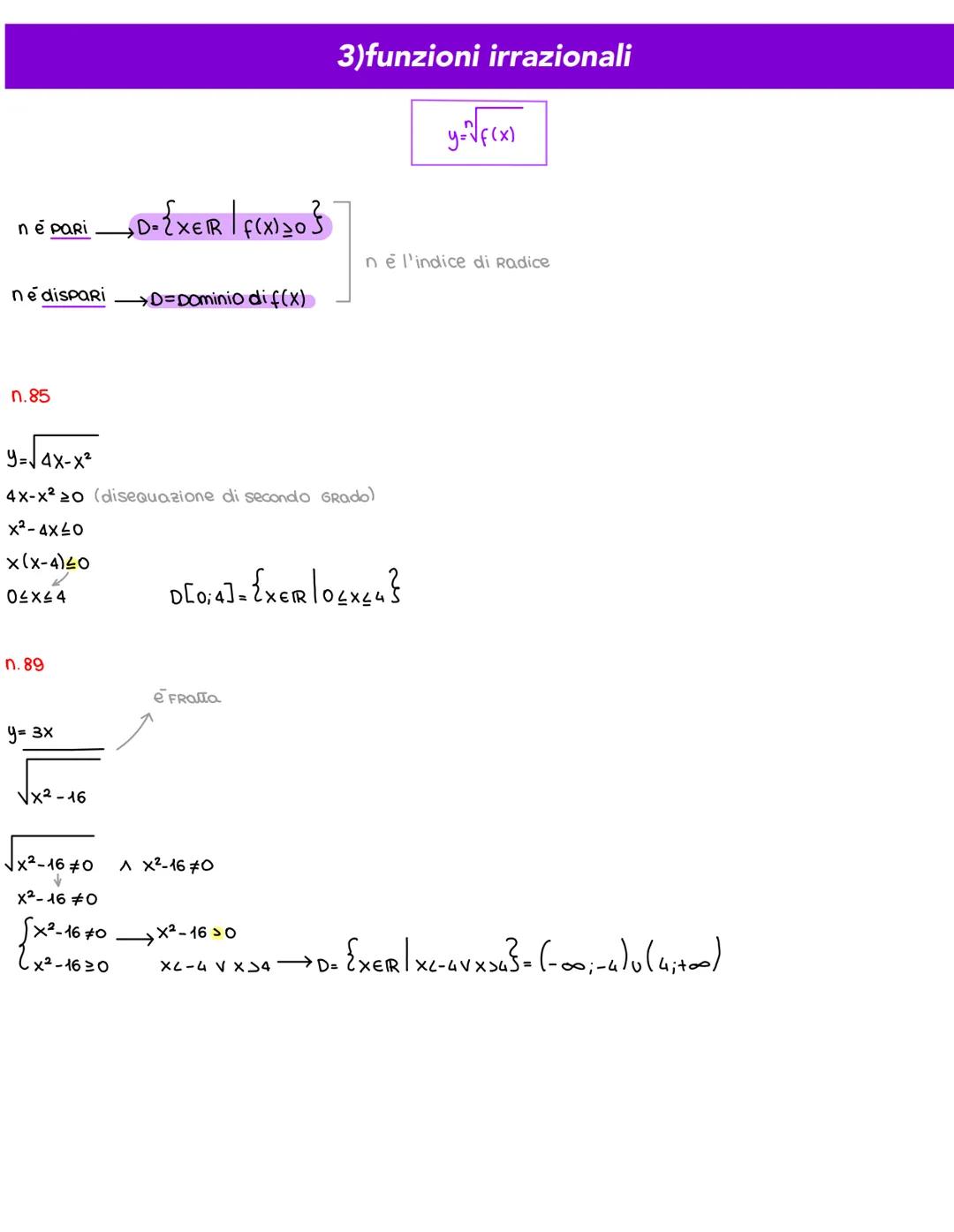 Dominio
f:A
X
• (f) = f(a)
B
y
CORRISPOndere
codominio
- Ogni Funzione ha
•ye immagine di tramite
•Xe controimmagine di tramite
Funzioni rea