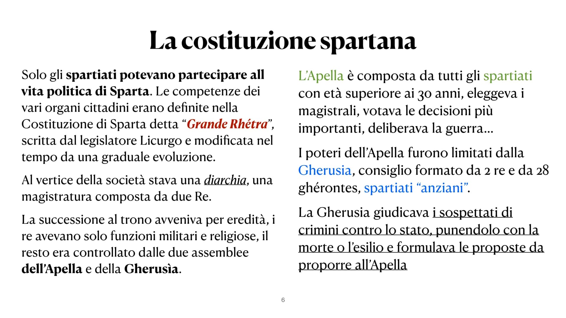 Sparta e Atene
da pag. 158 a 178
Lun 28 Febbraio 2022
1 Sparta: La Nascita
Secondo il mito, Sparta esisteva già dal
tempo della Guerra di Tr