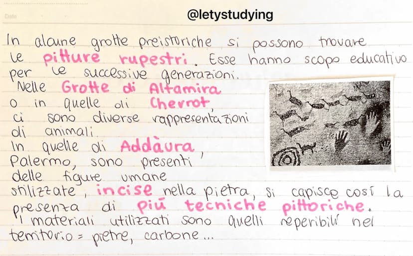arte
preistorica
Preistoria: periodo antecedente alla storia,
prima dell'invenzione della scrittura.
No.
La scrittura è uno strumento più pr
