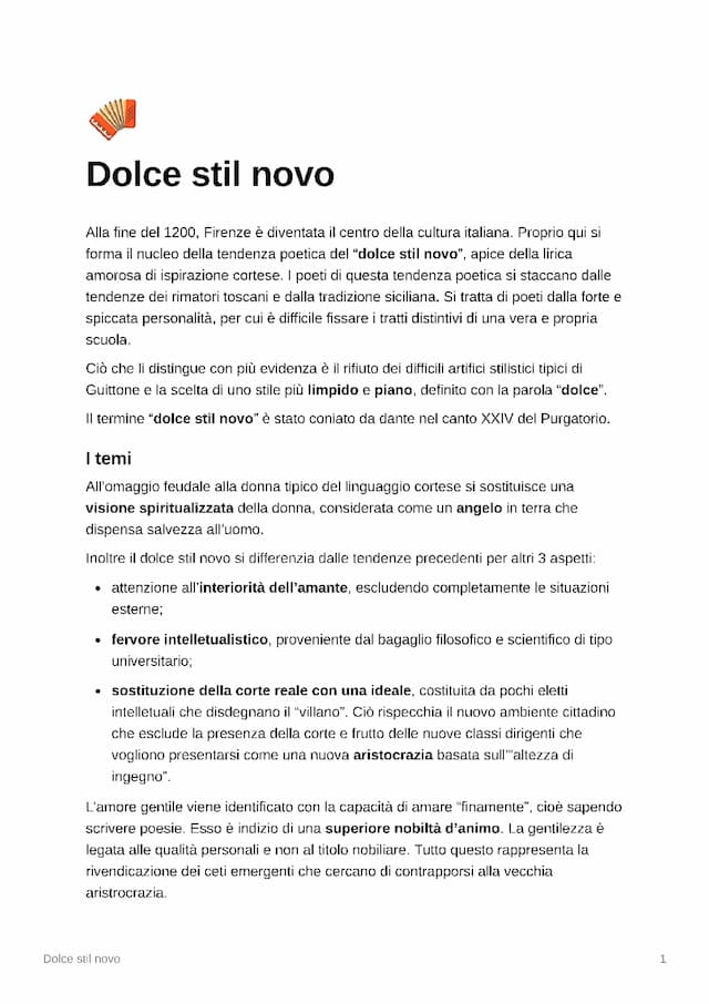 Know Dolce stil novo thumbnail