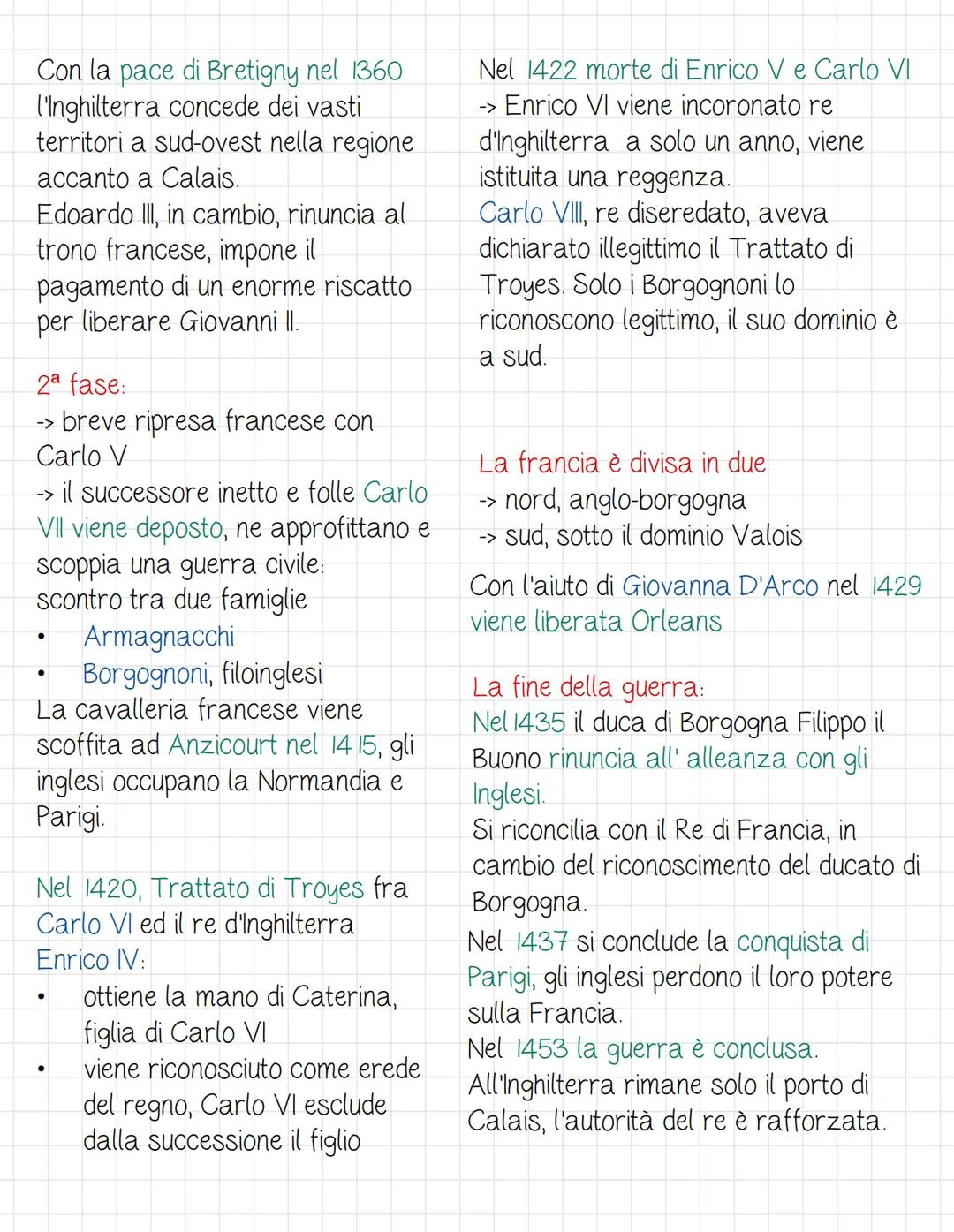 # La Guerra dei Cent'anni

Quadro Storico -> di natura dinastica,
in Francia si estingue la dinastia dei
Capetingi, Carlo IV non ha successo