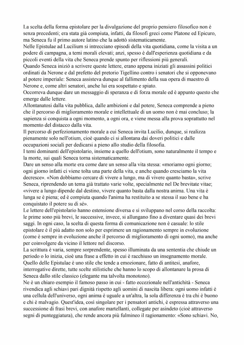 Lucio Anneo Seneca
• Vita
Nasce a Cordova in Spagna nel 4 a.C.
Apparteneva ad una ricca famiglia di rango equestre. Suo padre fu il famoso r