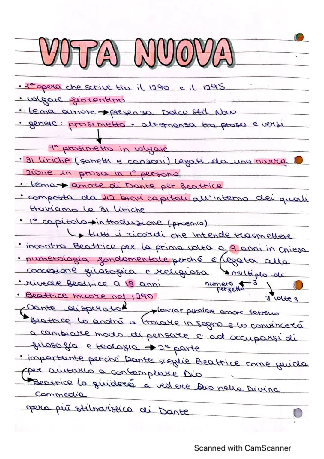 • 1° opera che scrive the il 1290
colgare fiorentino.
tema amore presenza Dolce Stil Now
genere: prosimetto =
.
●
-
VITA NUOVA
●
e il 1295
a