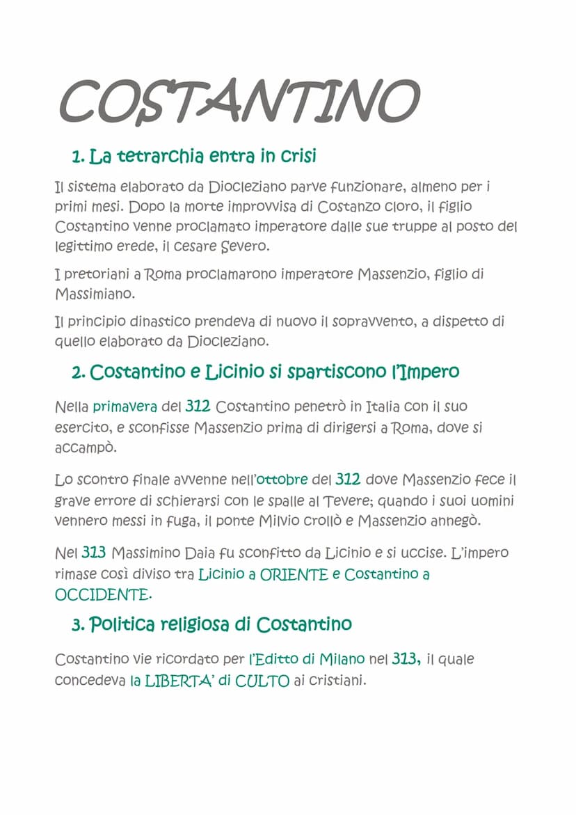 III SECOLO d.C.
Settimio Severo
La morte di Còmmodo aprì una crisi politica.
Il senato volendo restaurare il principio dell'elezione scelse 