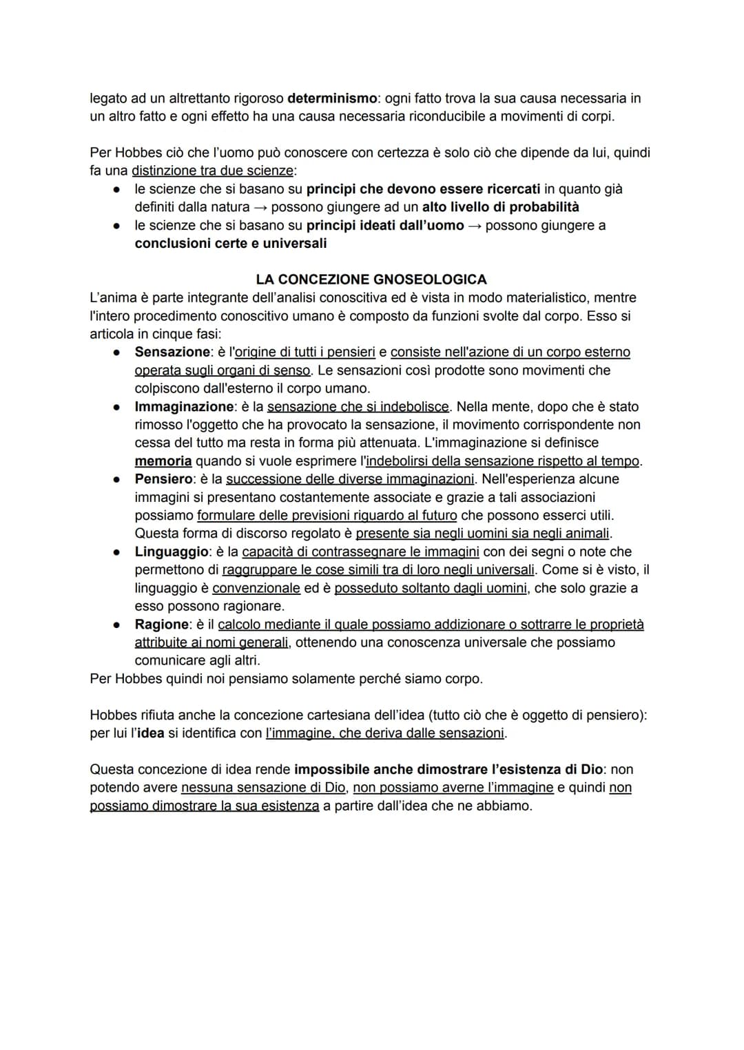 THOMAS HOBBES
Hobbes può essere considerato il creatore della filosofia in lingua inglese: gli Elementi di
legge naturale e politica e il Le