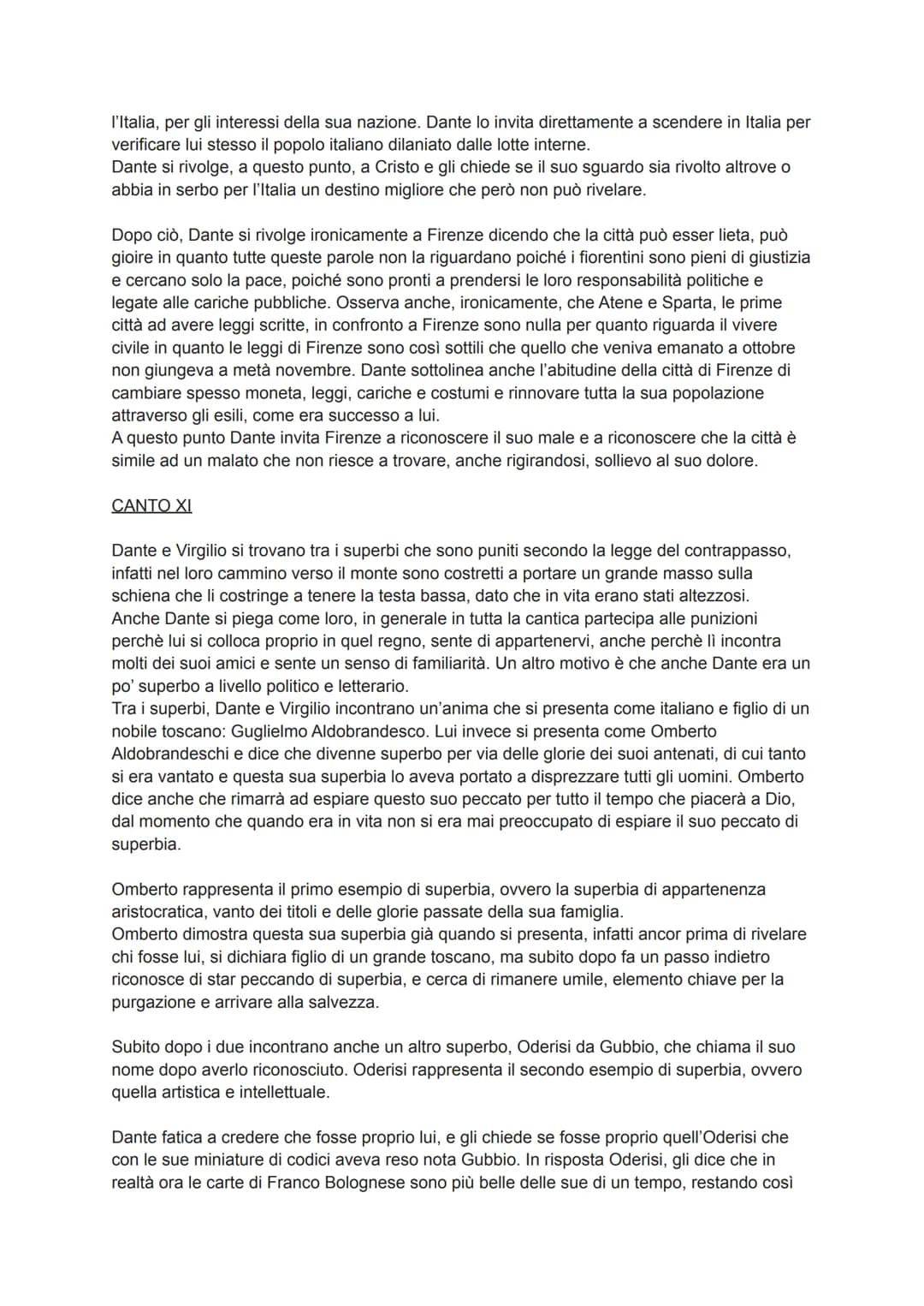 La composizione del Purgatorio, seconda cantica della Commedia di Dante, è da collocare
tra il 1308 e il 1312.
Il Purgatorio presenta una st