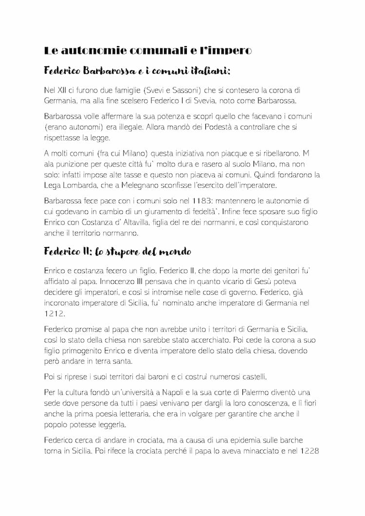 Know Le autonomie comunali e l’ impero (Federico II) thumbnail