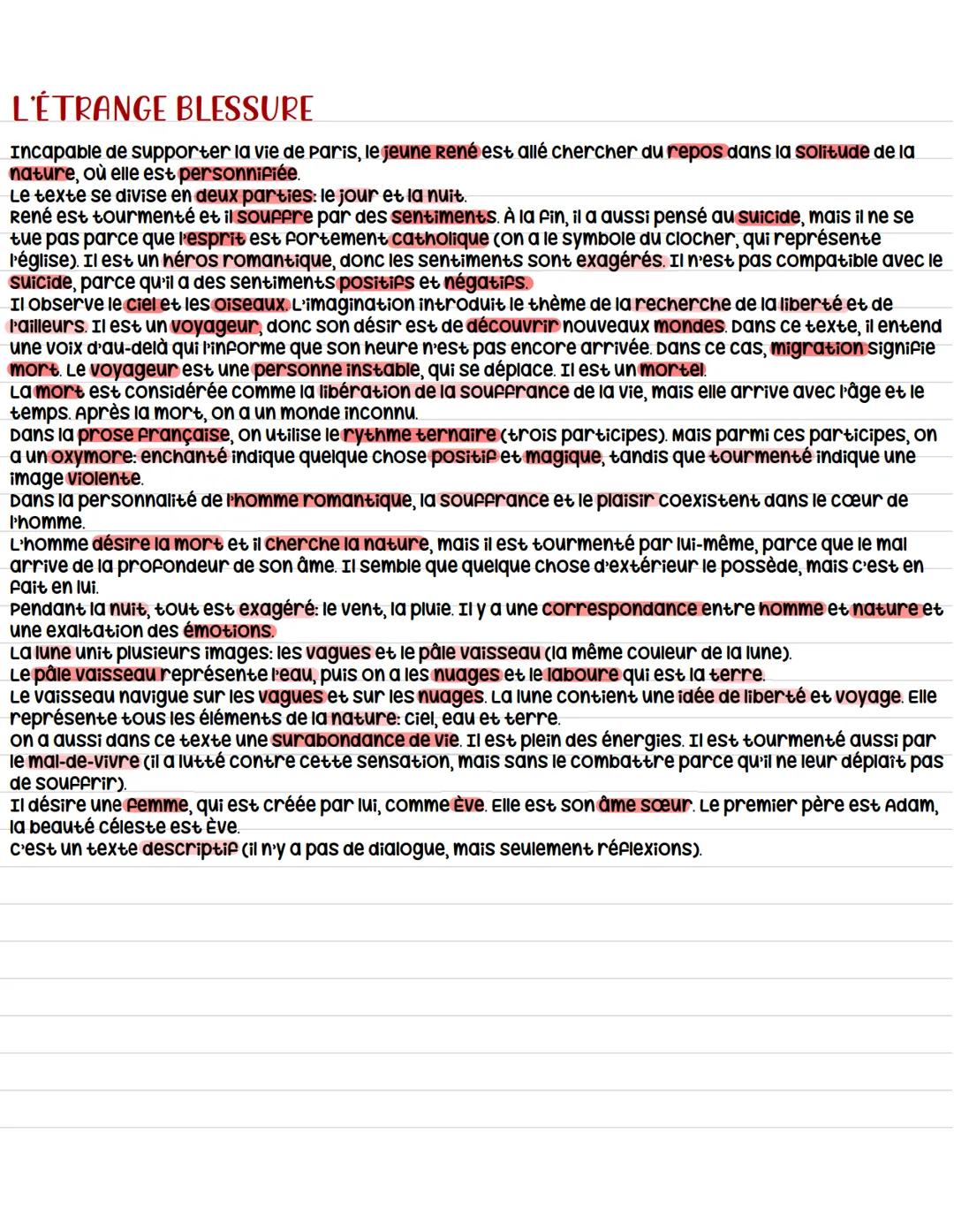 Chateaubriand
UN ÉTAT IMPOSSIBLE À DÉCRIRE - René
chateaubriand décrit le sentiment de frustration et d'inadaptation uni au désir d'être pré