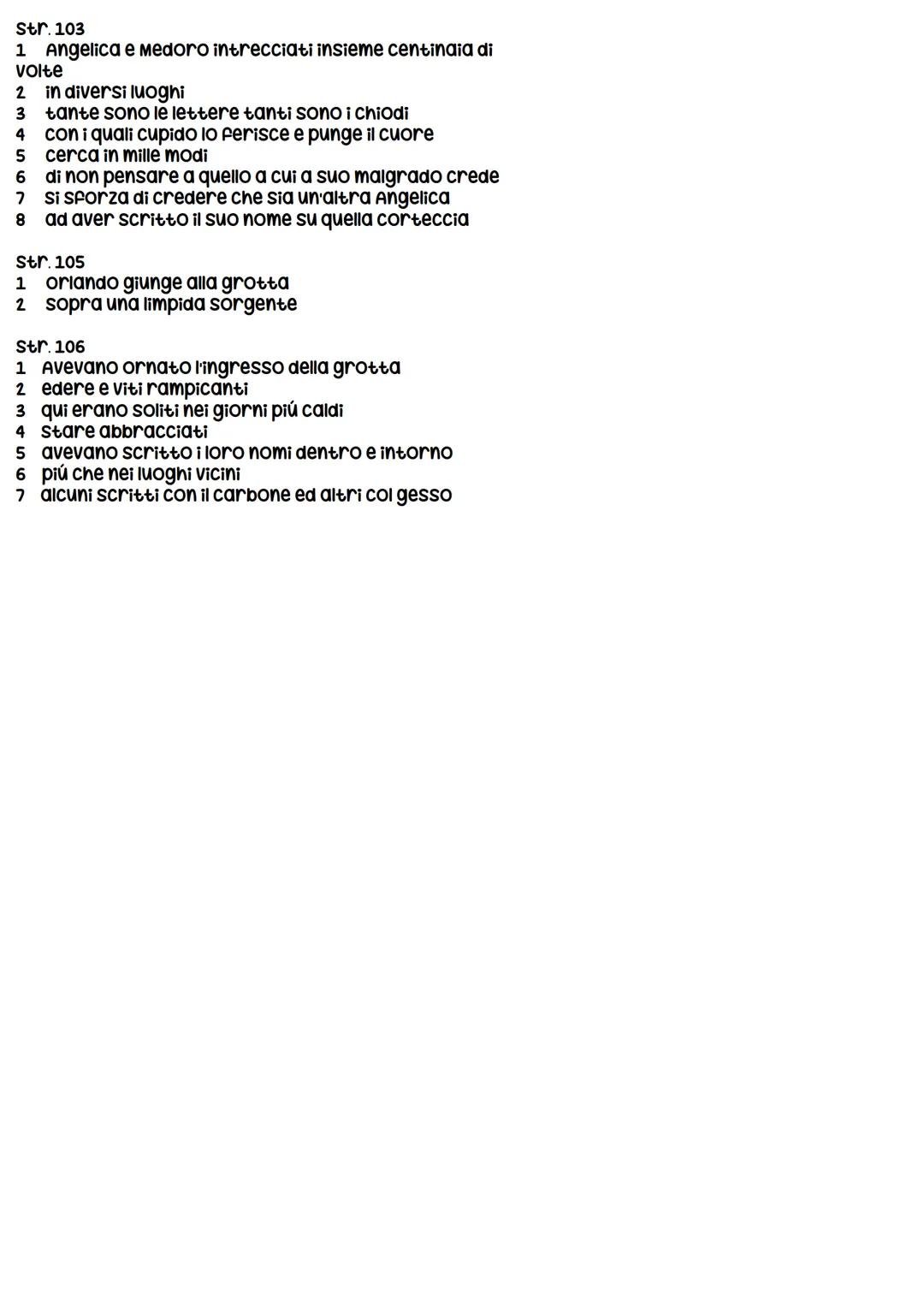 LA FOLLIA DI ORLANDO
Mentre orlando sta affrontando in duello Mandricardo, che lo aveva sfidato per vendicare
l'uccisione del padre, il suo 