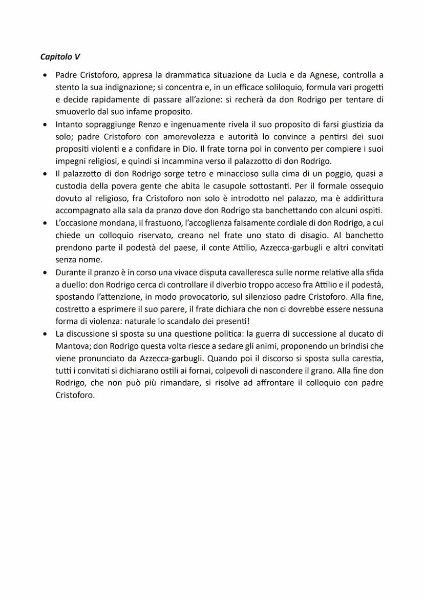 I Promessi Sposi - Alessandro Manzoni
Capitolo I
Il capitolo si apre con un'ampia descrizione di quel ramo del lago di Como che comprende
l'