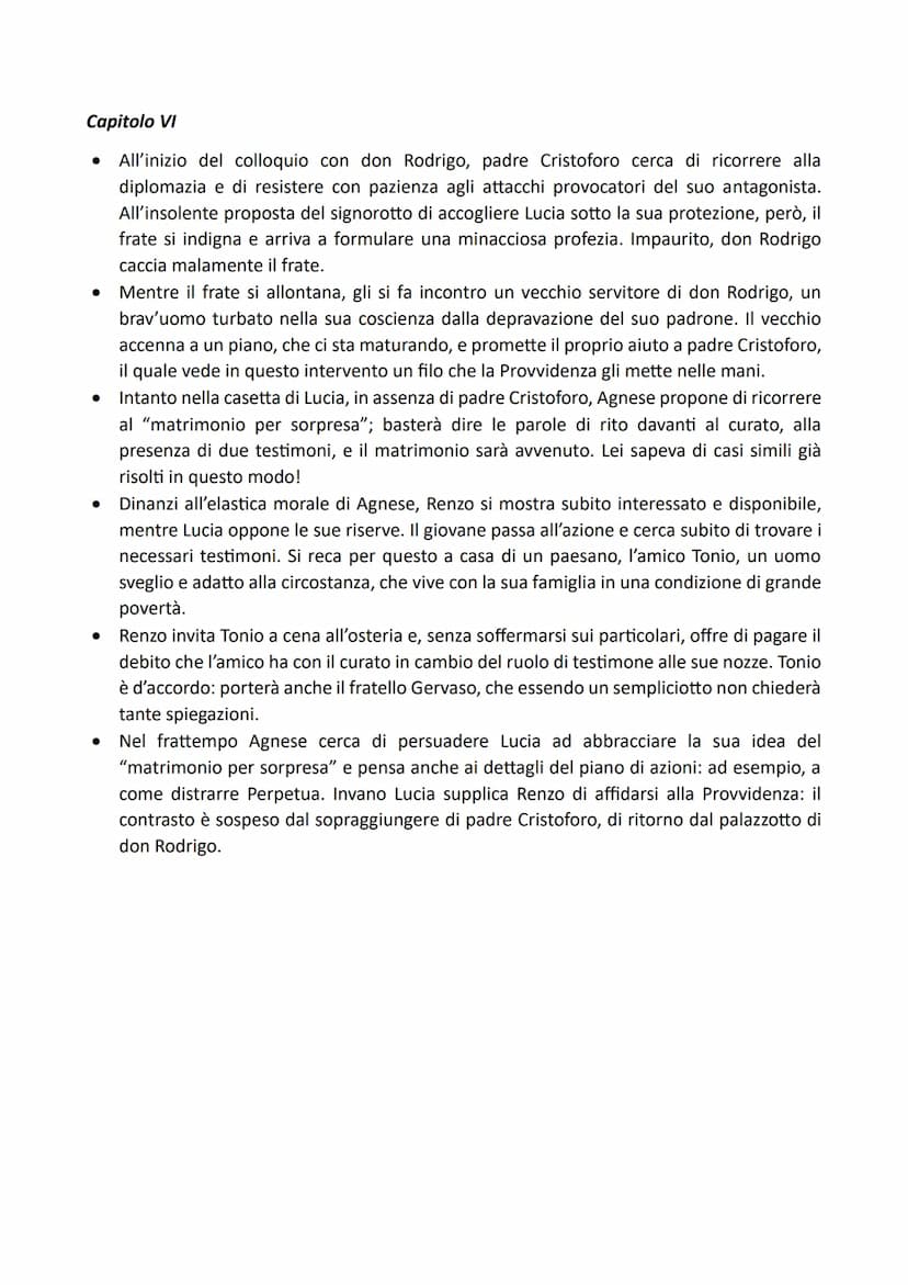 I Promessi Sposi - Alessandro Manzoni
Capitolo I
Il capitolo si apre con un'ampia descrizione di quel ramo del lago di Como che comprende
l'