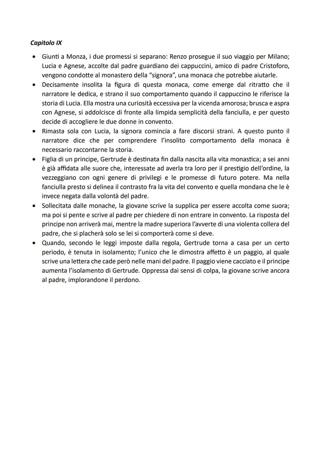 I Promessi Sposi - Alessandro Manzoni
Capitolo I
Il capitolo si apre con un'ampia descrizione di quel ramo del lago di Como che comprende
l'