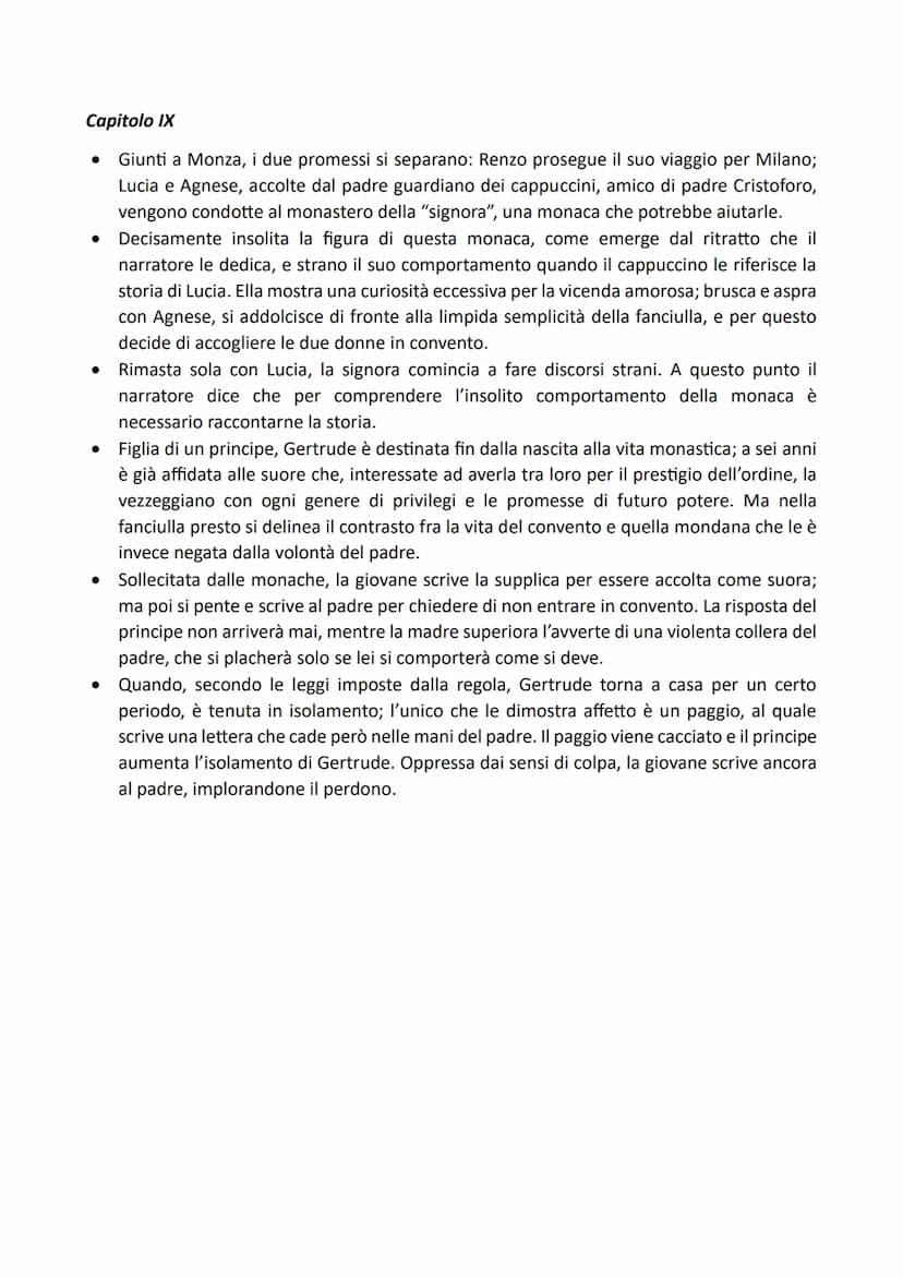 I Promessi Sposi - Alessandro Manzoni
Capitolo I
Il capitolo si apre con un'ampia descrizione di quel ramo del lago di Como che comprende
l'