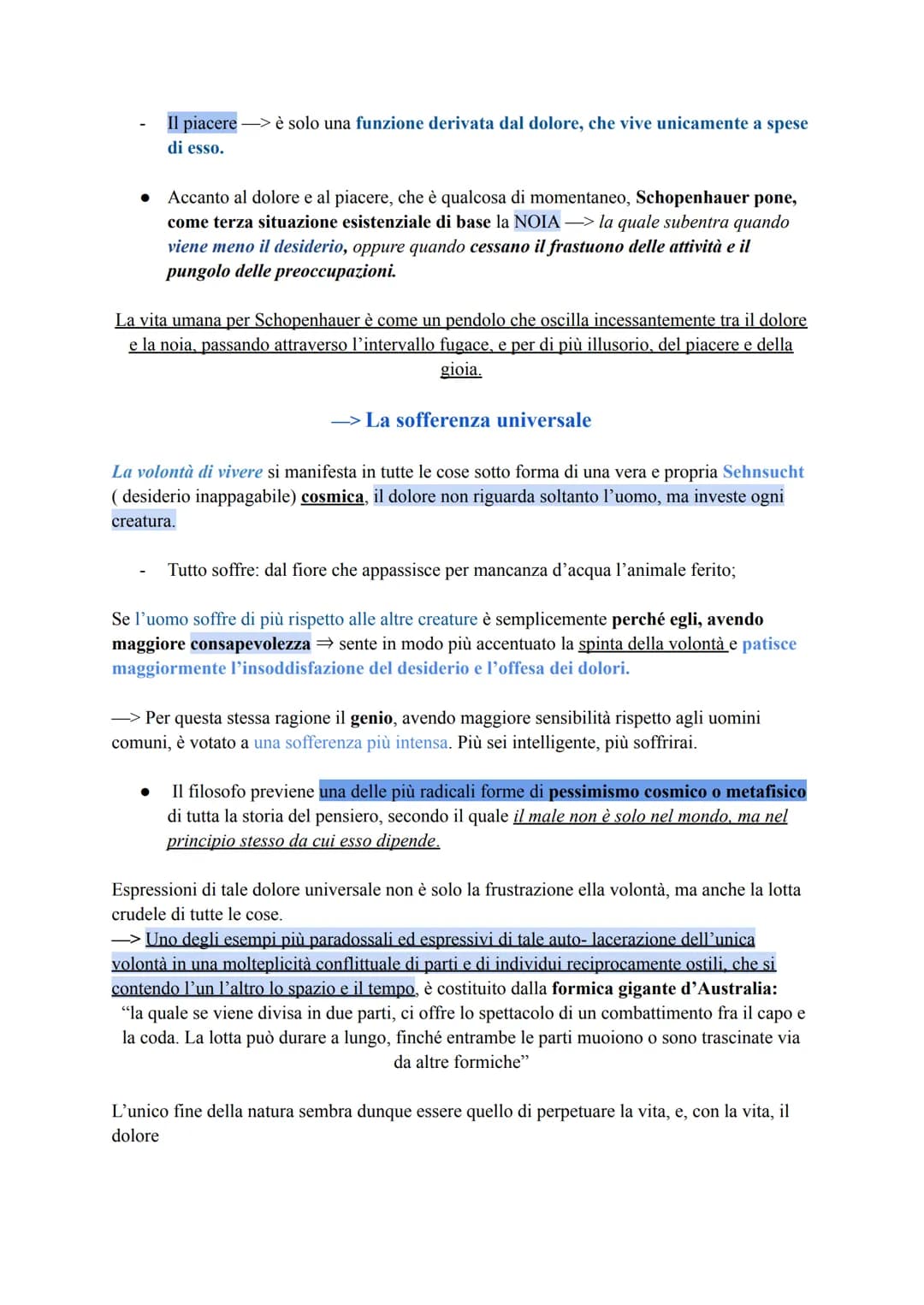 Schopenhauer
(1788-1860)
Nasce nel 1788 a Danzica e muore a Francoforte nel 1860
Opere:
. Sulla vista e i colori
• Il mondo come volontà e r