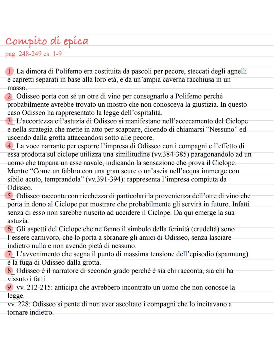 L'Odissea
L'Odissea è un poema epico (caratterizzato da un testo in poesia) che
racconta la storia di Odisseo (Ulisse).
IL VIAGGIO DI ODISSE