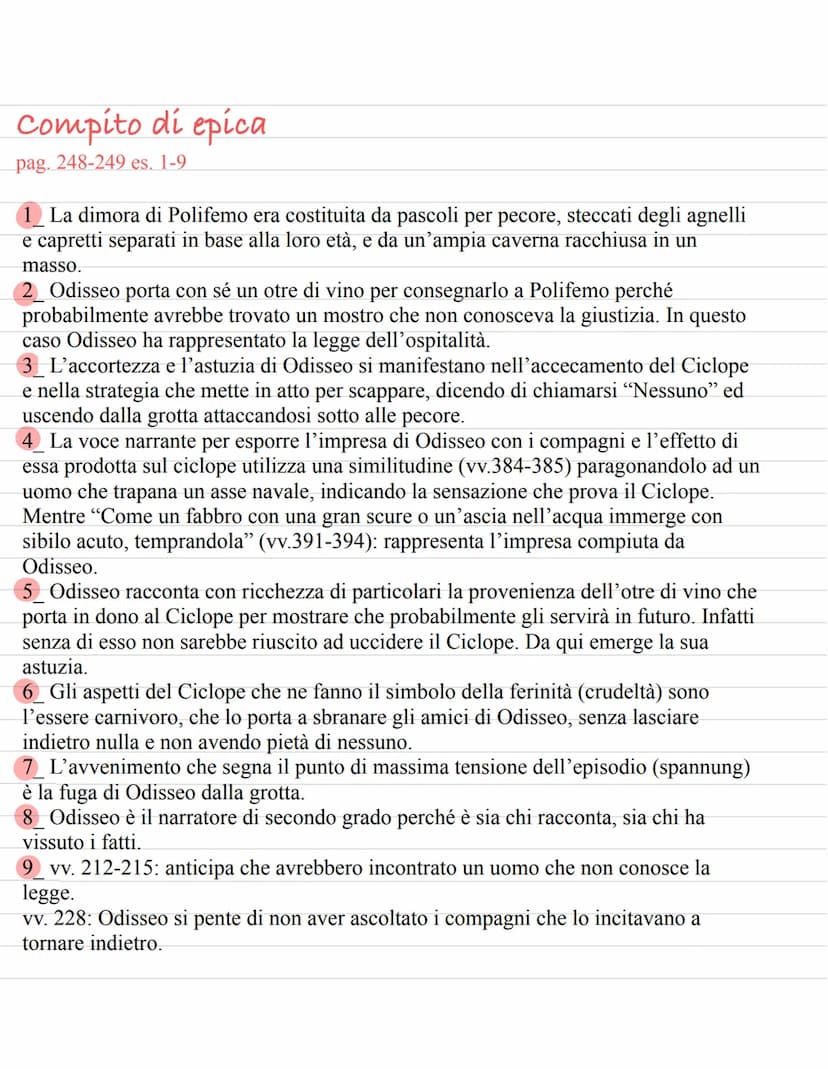 L'Odissea
L'Odissea è un poema epico (caratterizzato da un testo in poesia) che
racconta la storia di Odisseo (Ulisse).
IL VIAGGIO DI ODISSE