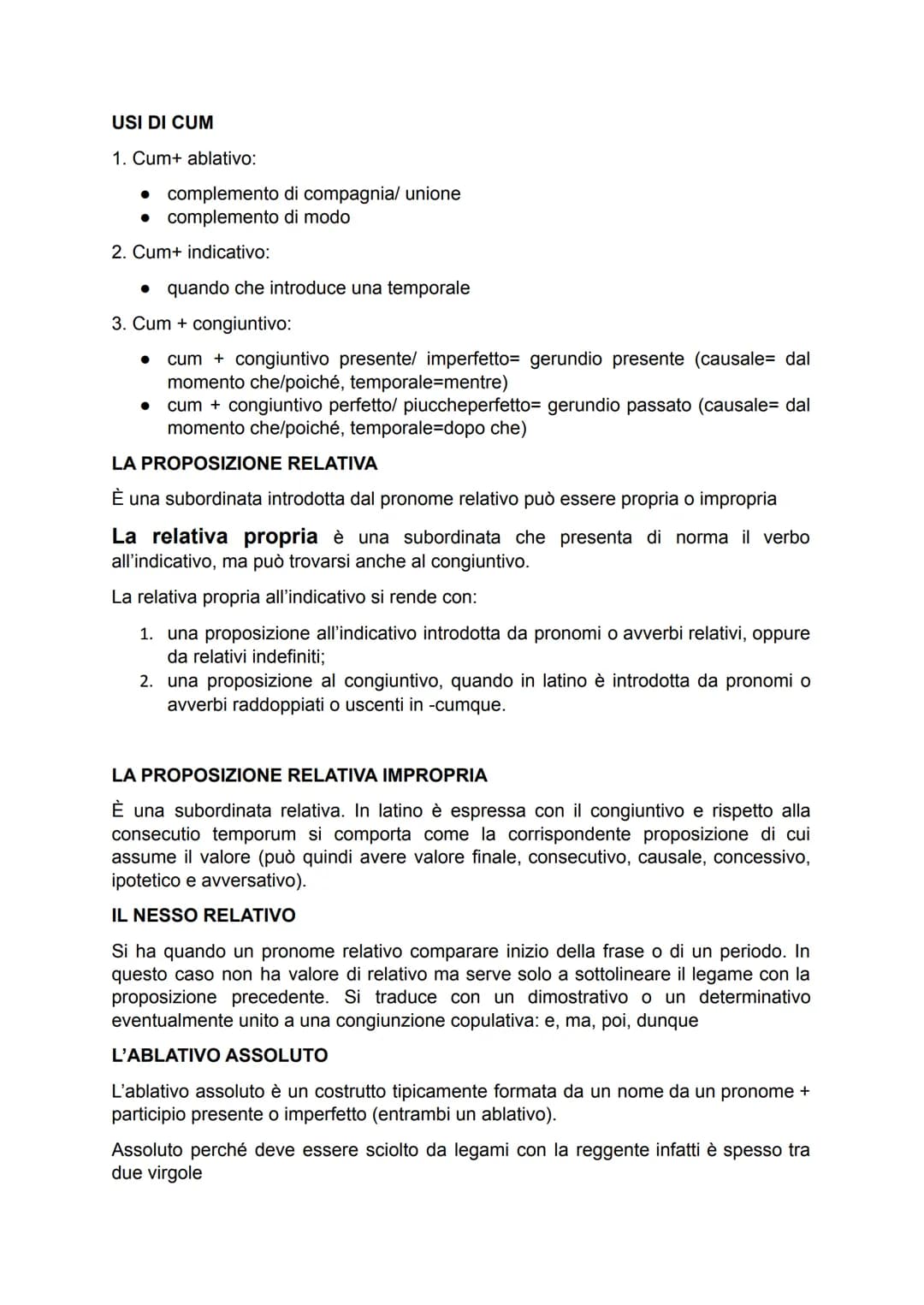 SINTASSI DEL PERIODO
USI DI UT
1. Ut + indicativo
- Come Introduci una modale
- Appena= introduce una temporale
2. Ut + Congiuntivo
Proposiz