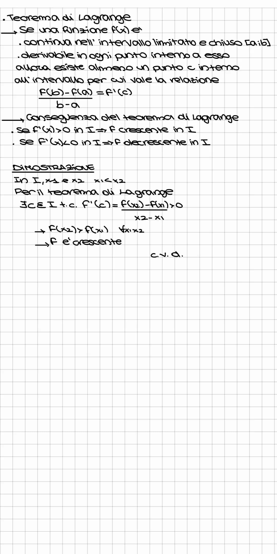 Punti di non derivabilita
→ La continuita' di una funzione in un punto e' una
condizione necessaria (non sufficiente) per la de-
rivabilita 
