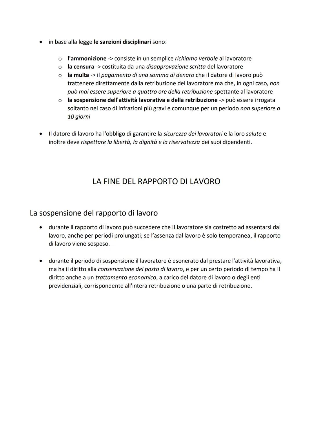Lavoro subordinato e lavoro autonomo
un rapporto di lavoro dipendente o subordinato si costituisce con la stipulazione di un
contratto di la