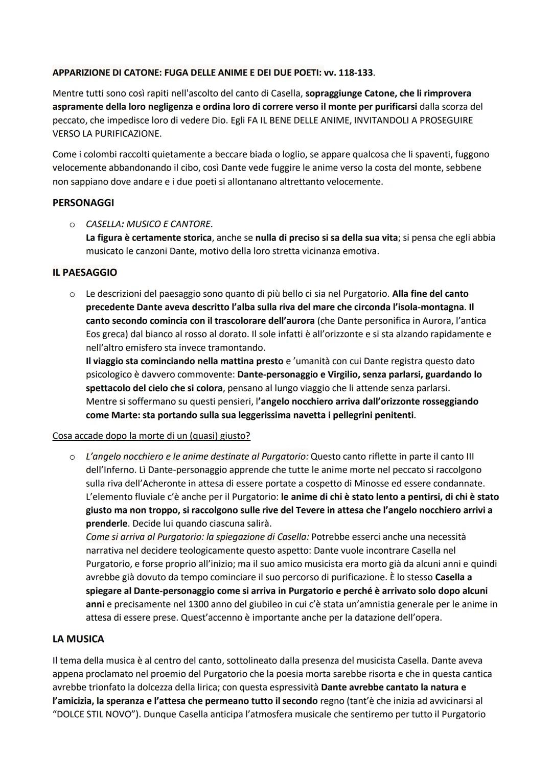 # CANTO II PRUGATORIO

INCONTRO CON CASELLA

Quanto Dante soffrì l'esilio, lo scopriamo proprio dai canti del Purgatorio dove lui colloca tu