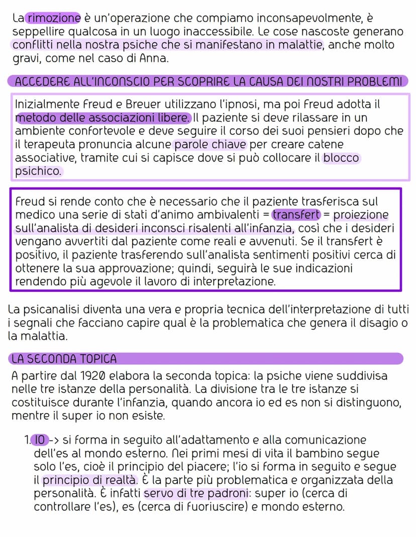 SIGMUND FREUD
nasce a freiberg nel 1856. Si trasferisce presto a Vienna dove compie i
suoi studi e si laurea in medicina. Segue le ricerche 