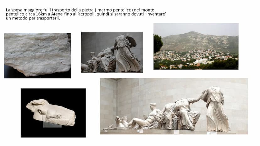 PARTENONE
Il Partenone serviva per rappresentare la ricchezza di Atene, ed è la
migliore rappresentazione dell'arte classica. Grazie al ruol