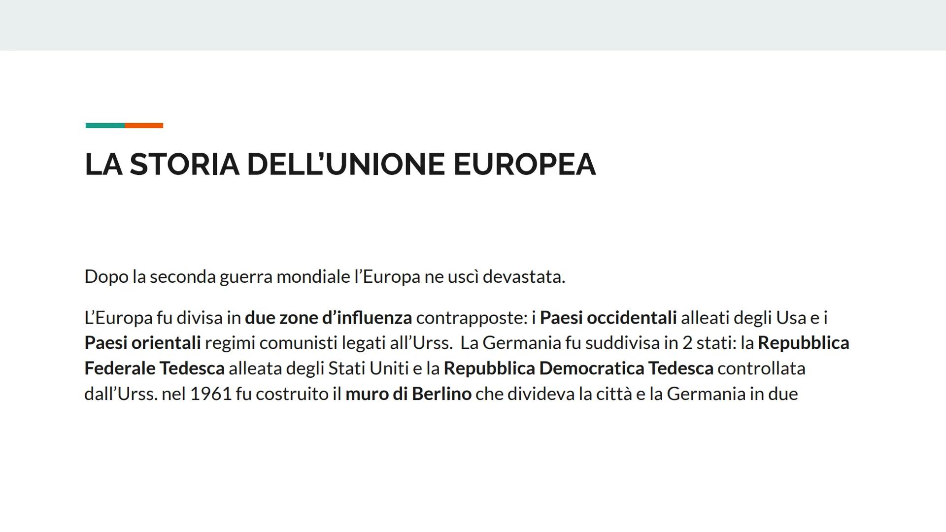 ### EUROPA ED UNIONE
### EUROPEA EUROPA

Continente= terre emerse completamente circondato da mari/oceani

CONFINI= nord: MAR GLACIALE ARTIC
