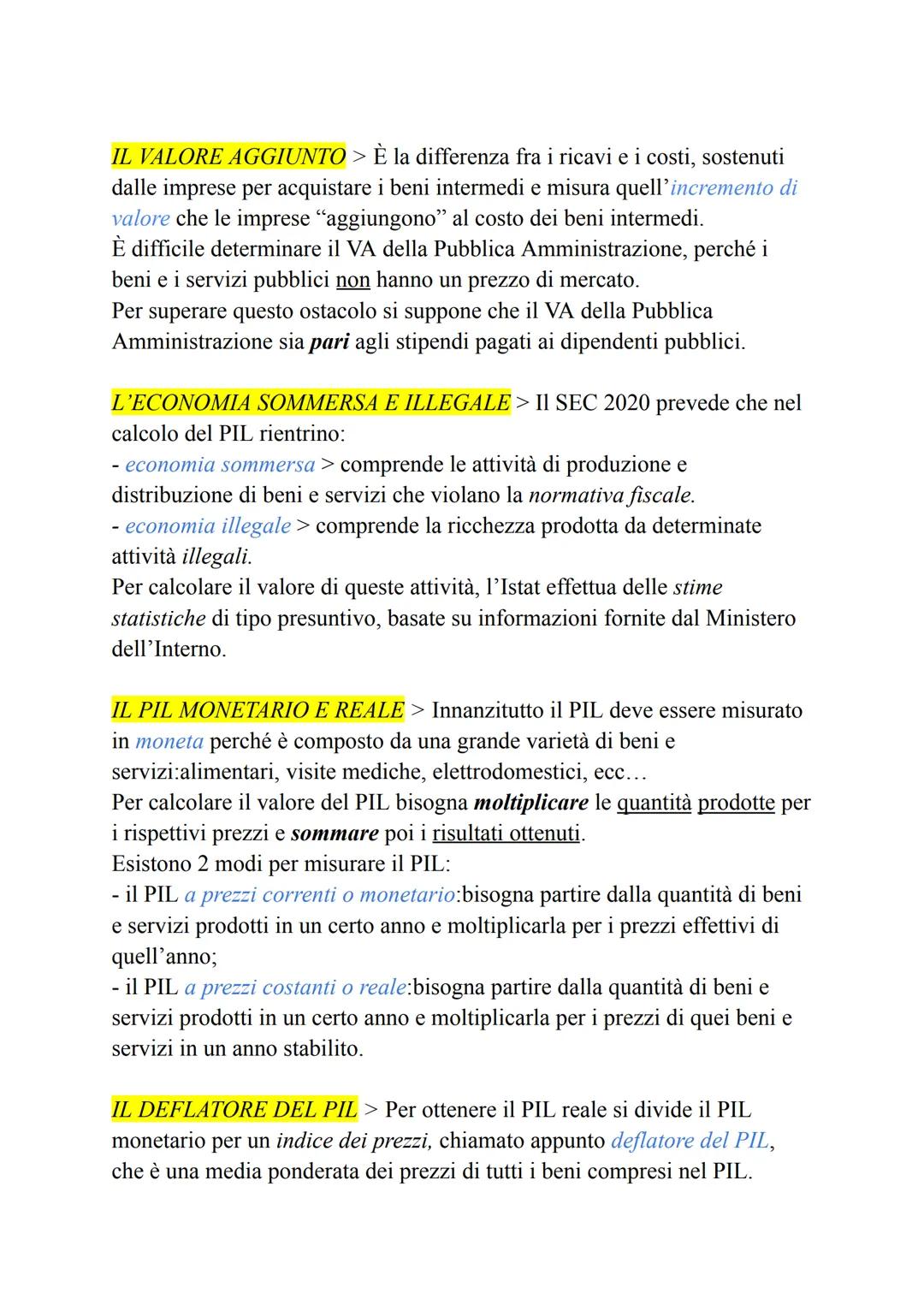 D1:IL REDDITO NAZIONALE
1:La contabilità economica nazionale
LA DOMANDA AGGREGATA > È quella parte di produzione complessiva
che gli operato