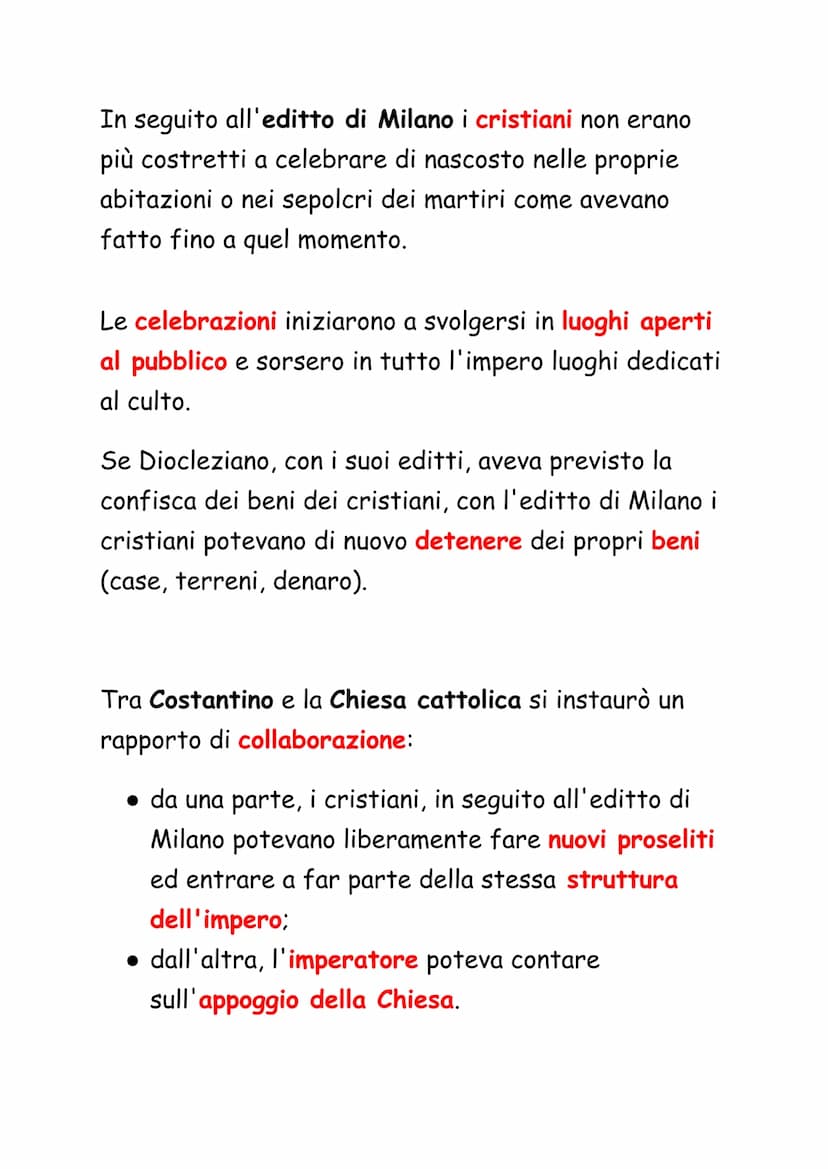 Costantino
Diocleziano, nel 304 d.C. si ritirò.
Nonostante con la sua riforma politica Diocleziano
sperava di aver posto fine alle lotte per