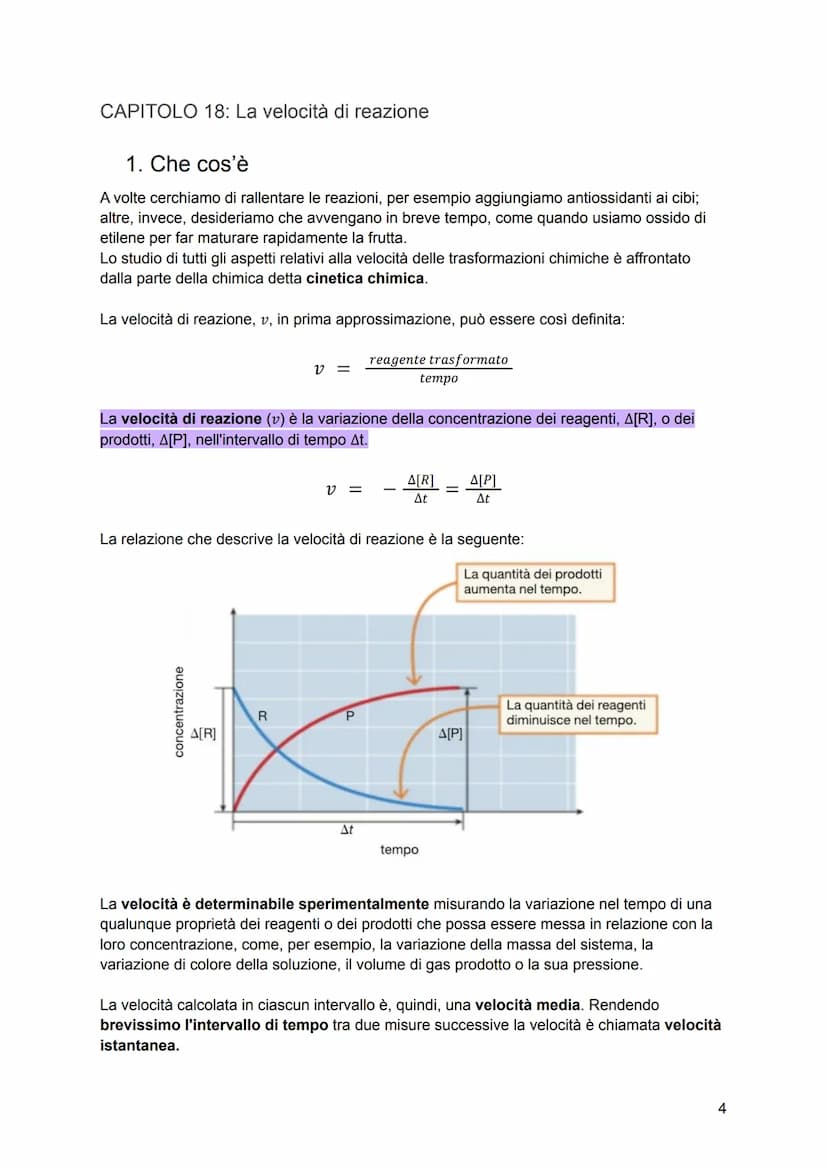 Chimica
CAPITOLO 16: Le reazioni chimiche
1. Le equazioni di reazione
Le reazioni chimiche sono trasformazioni che comportano una variazione