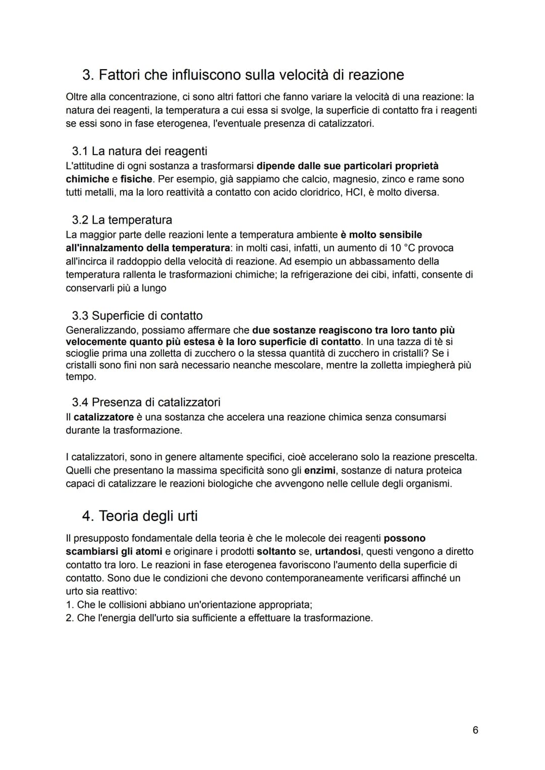 Chimica
CAPITOLO 16: Le reazioni chimiche
1. Le equazioni di reazione
Le reazioni chimiche sono trasformazioni che comportano una variazione