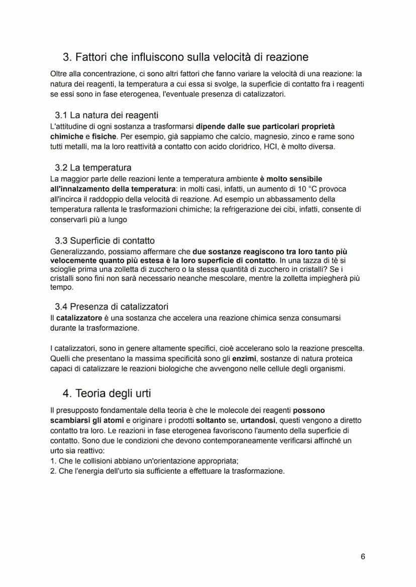 Chimica
CAPITOLO 16: Le reazioni chimiche
1. Le equazioni di reazione
Le reazioni chimiche sono trasformazioni che comportano una variazione