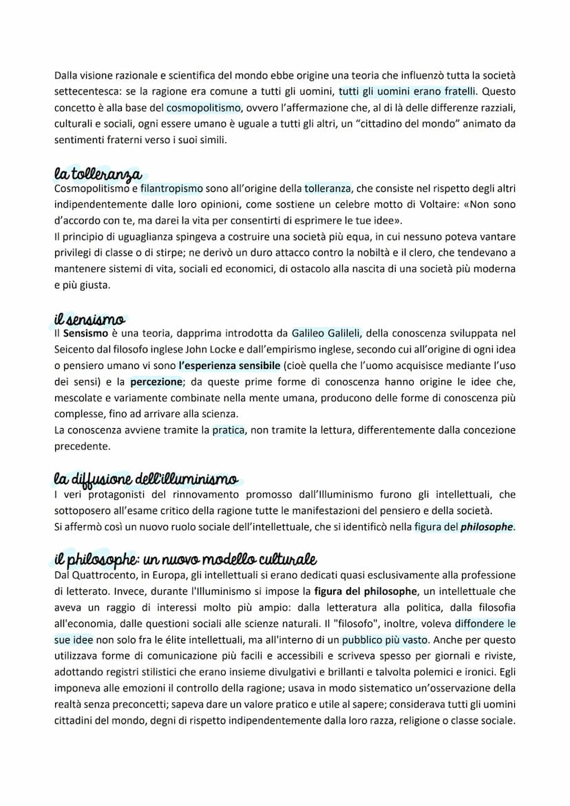 Illuminismo
In questo periodo i sovrani europei cercarono di costruire un sistema politico assolutistico
centralizzato ed efficiente. Al tem