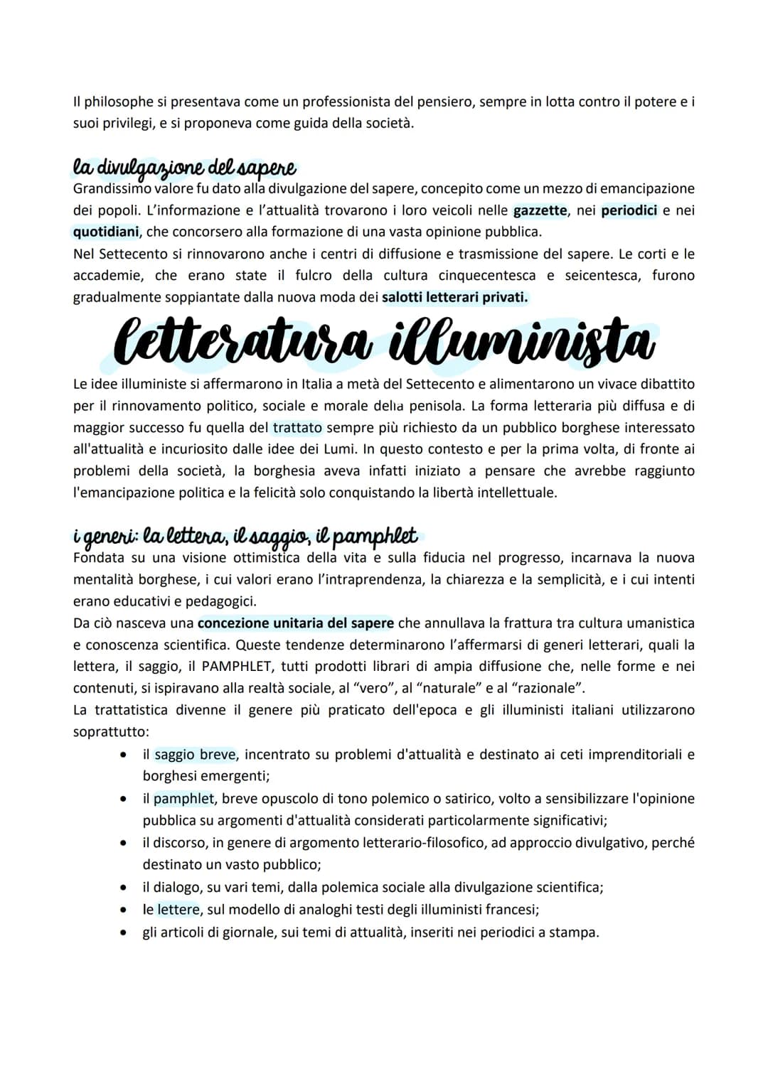 Illuminismo
In questo periodo i sovrani europei cercarono di costruire un sistema politico assolutistico
centralizzato ed efficiente. Al tem