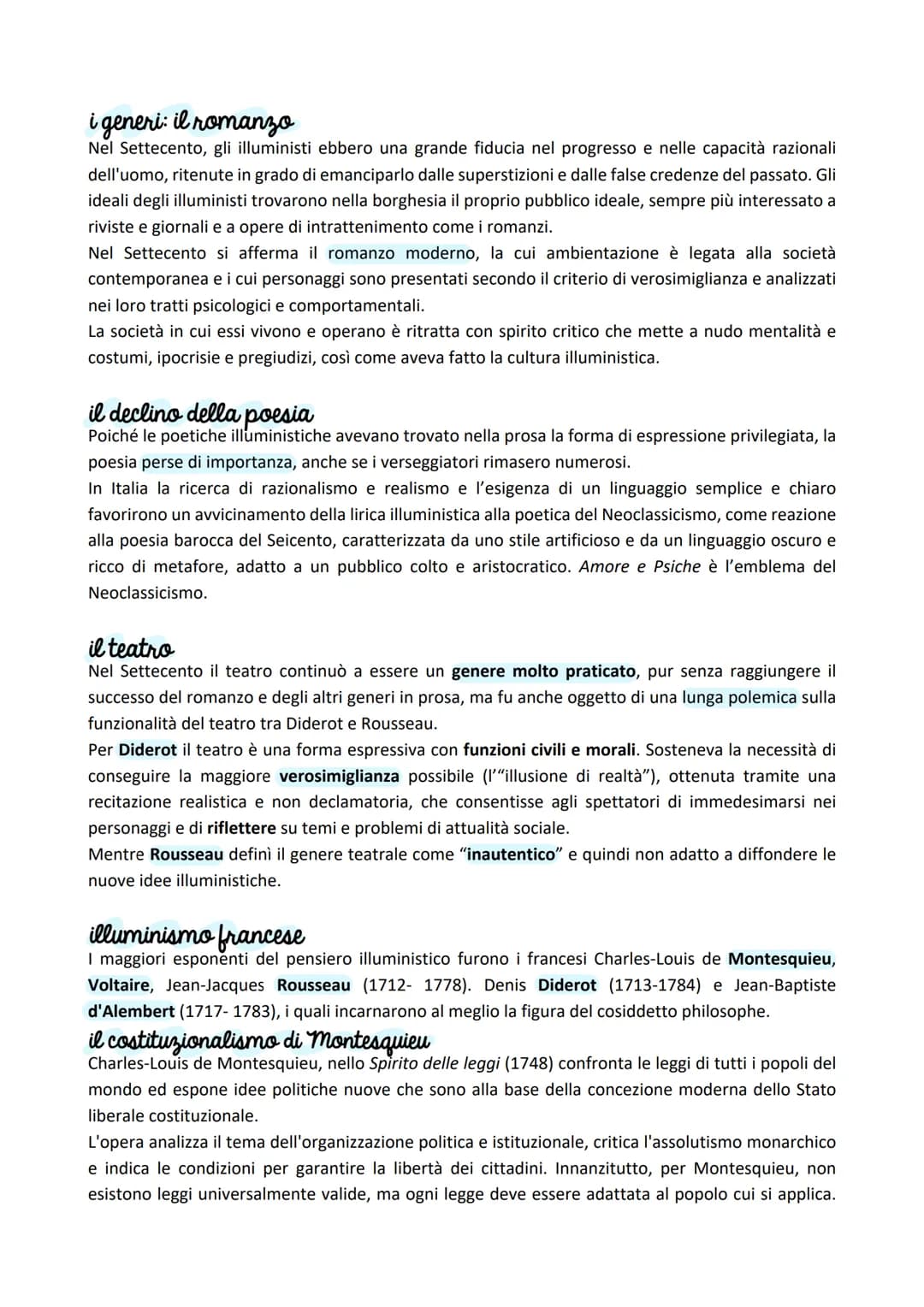 Illuminismo
In questo periodo i sovrani europei cercarono di costruire un sistema politico assolutistico
centralizzato ed efficiente. Al tem