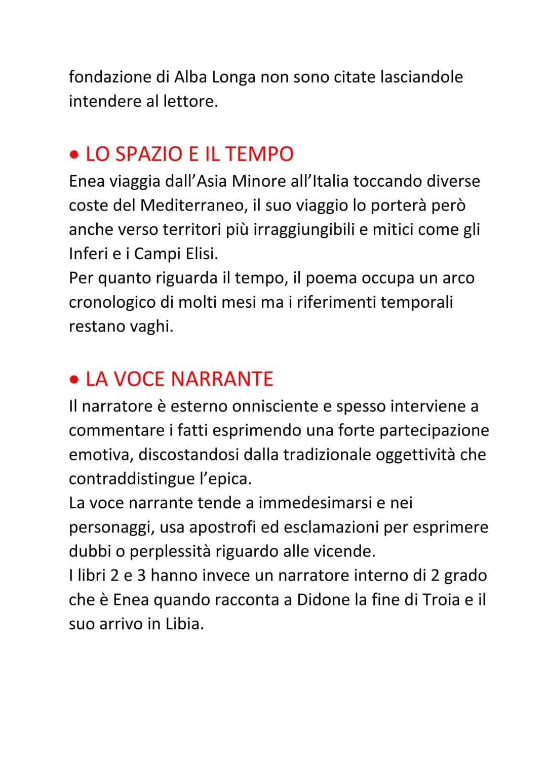 L'ENEIDE
• LA STRUTTURA
L'Eneide è il più importante poema epico della
letteratura latina e prende il nome proprio dal
protagonista, l'eroe 