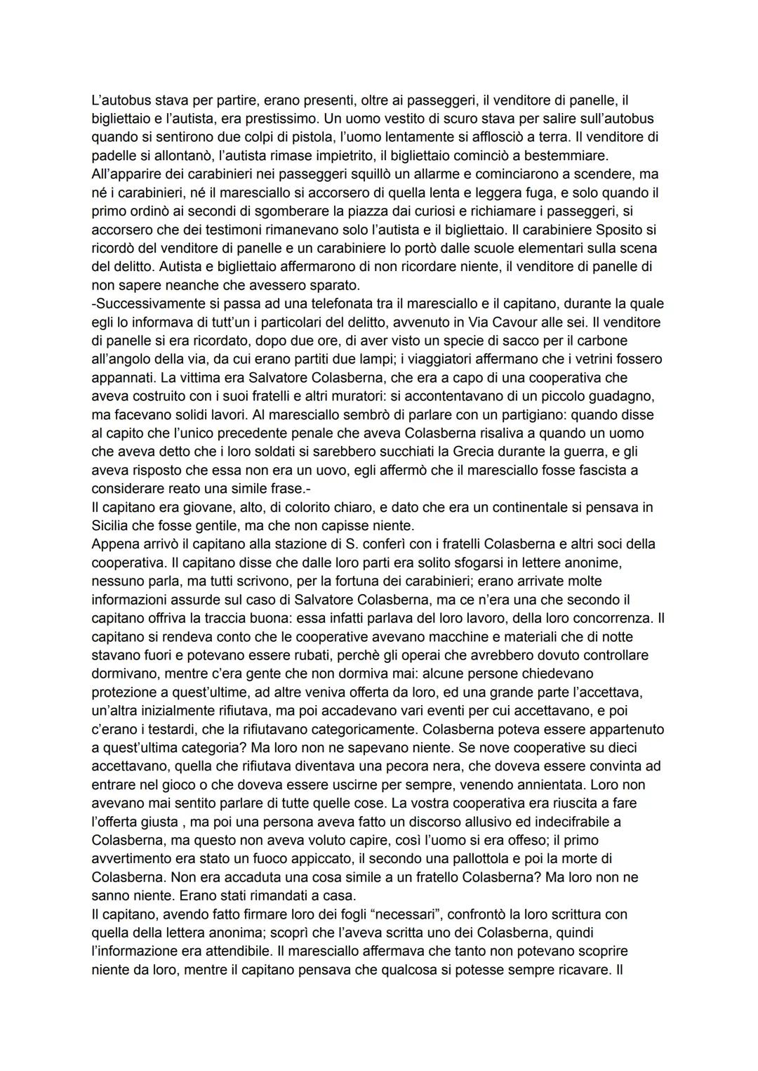 L'autobus stava per partire, erano presenti, oltre ai passeggeri, il venditore di panelle, il
bigliettaio e l'autista, era prestissimo. Un u