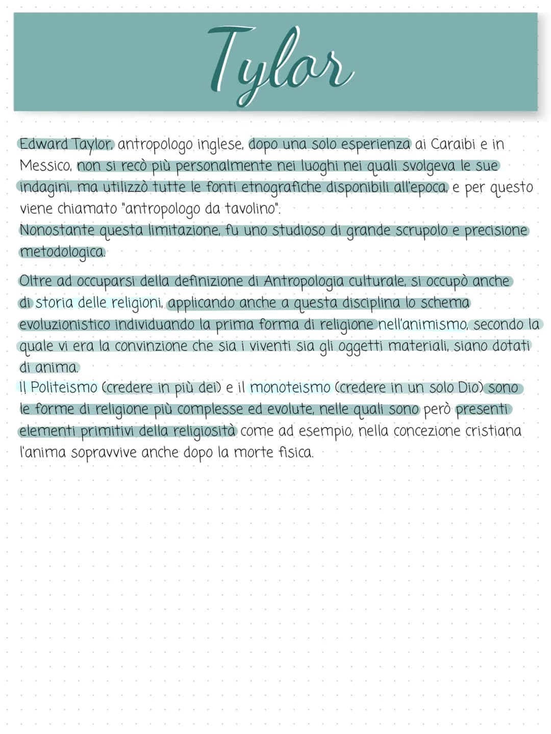 NOTEBOOK L'ANTROPOLOGIA Antropologia
L'antropologia è lo studio del genere umano dal punto di vista culturale; .
si occupa quindi dei compor