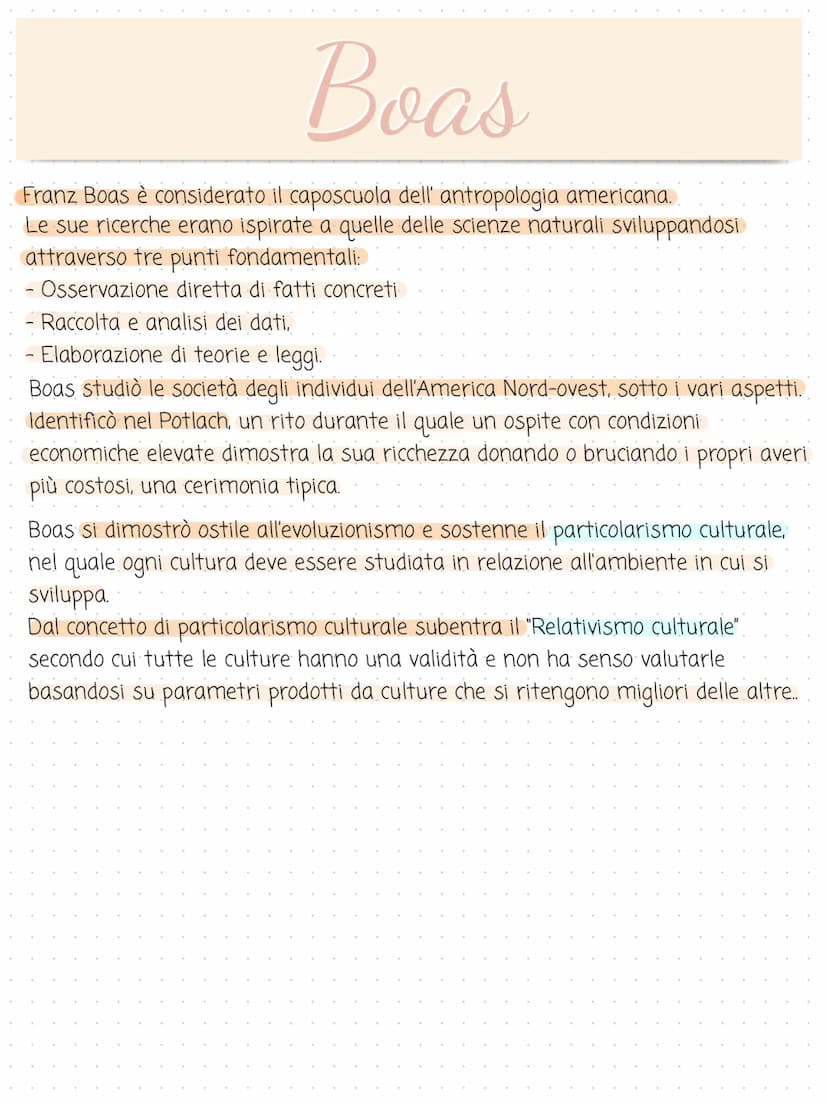 NOTEBOOK L'ANTROPOLOGIA Antropologia
L'antropologia è lo studio del genere umano dal punto di vista culturale; .
si occupa quindi dei compor