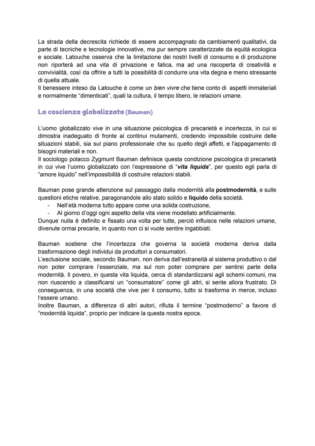 GLOBALIZZAZIONE
Il termine globalizzazione e mondializzazione sono entrati nel lessico sociologico negli anni
80', e indica un insieme di fe
