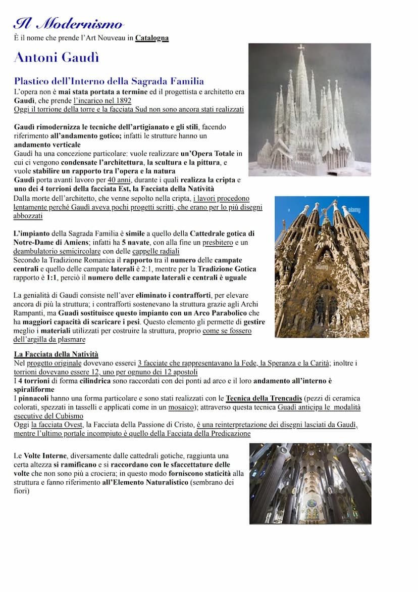 L'Art Nouveau
Tra la fine del 1800 e gli inizi del 1900 ci fu un grande crisi, in cui iniziarono ad emergere:
- l'entusiasmo per lo sviluppo