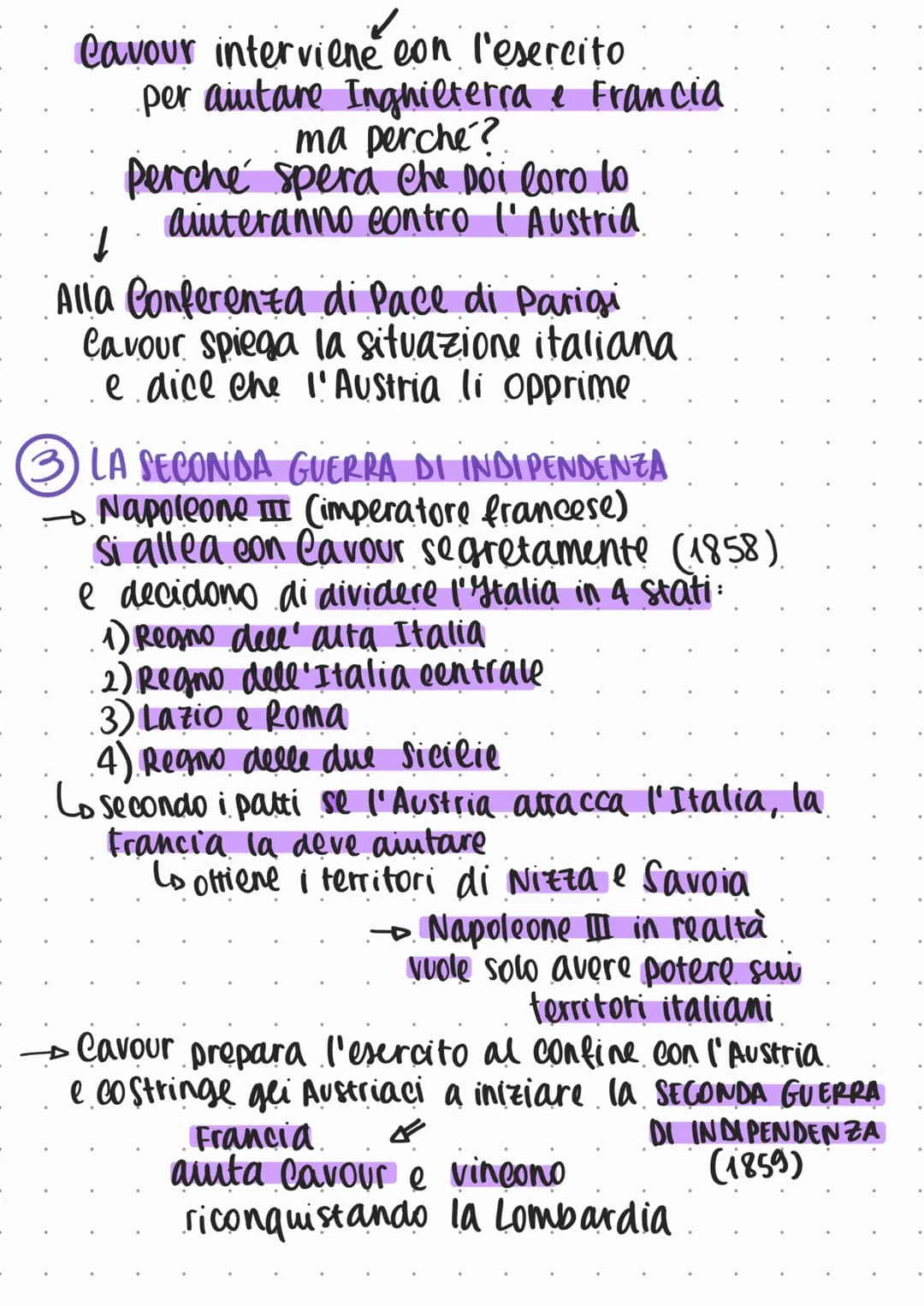 Il Risorgimento italiano
CONCETTI CHIAVE
1) Risorgimento insieme di eventi che portano all'unità
d'Italia
Lo prima era divisa e sottomessa
a
