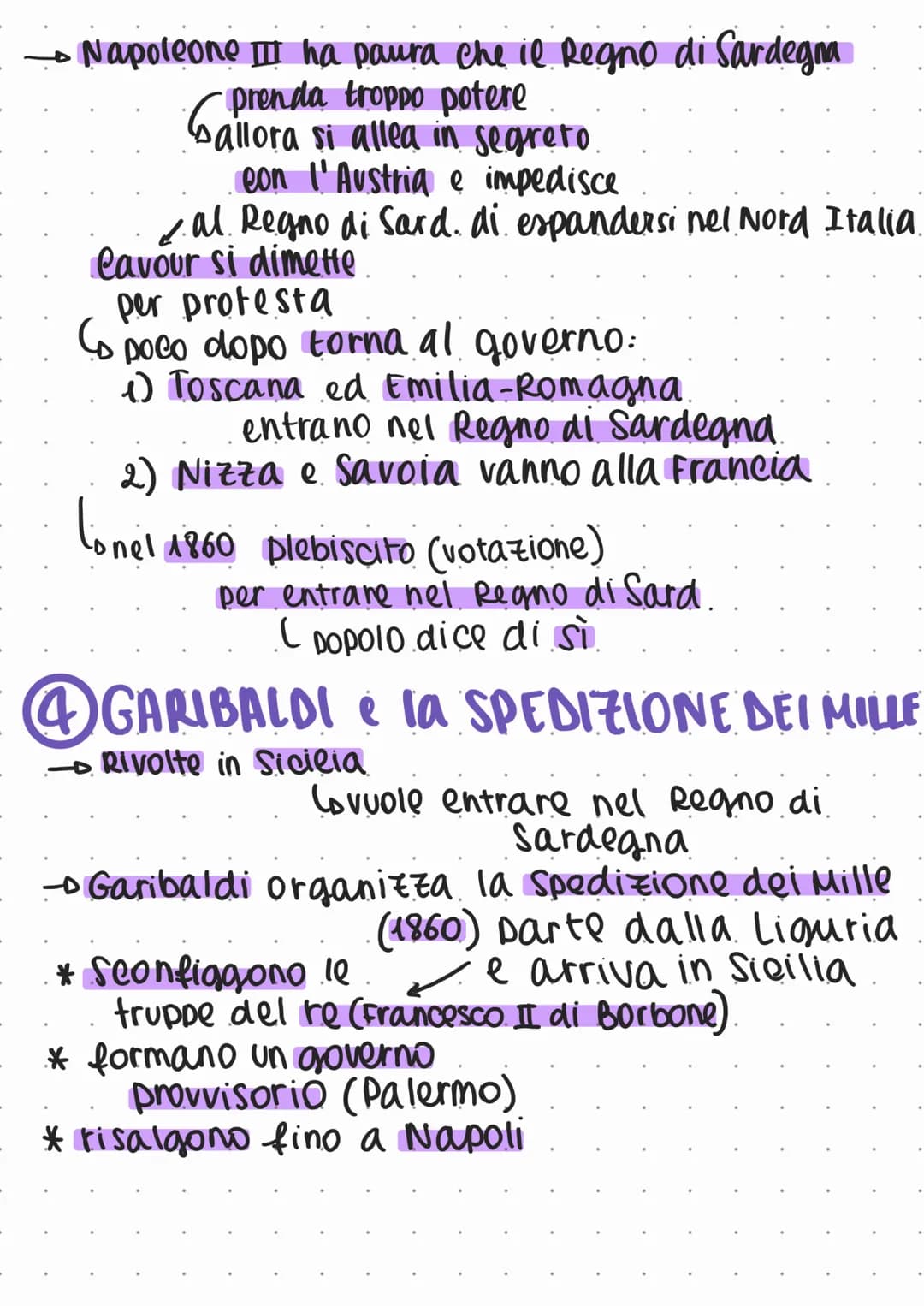 Il Risorgimento italiano
CONCETTI CHIAVE
1) Risorgimento insieme di eventi che portano all'unità
d'Italia
Lo prima era divisa e sottomessa
a